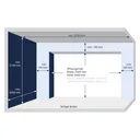 HORI Garagentor PRO L-Sicke glatt Sektionaltor Komplettset 4