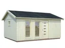 Palmako Gartenhaus Nordic+ Haus Charlotte Home Office 1