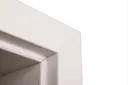 HORI Zimmertür CPL Weiß RAL9010 mit Lichtausschnitt Röhrenspan Rundkante Komplettset 1