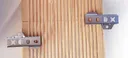 HORI Terrassenverbinder Dielenstärke ca. 25 mm inklusive 4,2x22 mm Edelstahlschrauben 4
