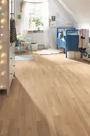 HORI Quick Parkett Eiche Family strukturiert lichtweiß Schiffsboden versiegelt 3