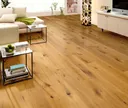 HORI Parkett 300 Eiche Rohholz Vintage gebürstet Landhausdiele 1-Stab mit Fase natur-geölt 2