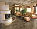 HORI Parkett 300 Esche Country gebürstet Landhausdiele Walnussfarben versiegelt 2