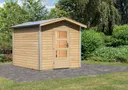 Karibu Sauna-Haus Bosse mit Vorraum 38 mm 0