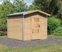 Karibu Sauna-Haus Bosse mit Vorraum 38 mm 8