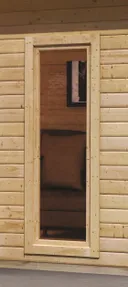 Karibu Sauna-Haus Nordin Fronteinstieg 38 mm 5