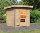 Karibu System-Sauna Komplettset Torge Fronteinstieg 38 mm 0