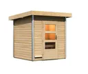 Karibu System-Sauna Komplettset Torge Fronteinstieg 38 mm 1