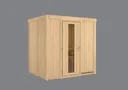 Karibu System-Sauna Bodin Fronteinstieg 68 mm 1