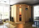 Karibu System-Sauna Jarin Eckeinstieg 68 mm 3