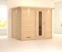 Karibu System-Sauna Sonara Fronteinstieg 40 mm 0