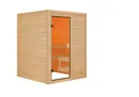 Woodfeeling Massivholz-Sauna Sandra Fronteinstieg 38 mm 2