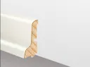 HORI Sockelleiste Esche furniert deckend weiss versiegelt 1
