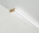 HORI MDF-Kern Deckenleiste LED uni weiss ähnlich RAL 9016 Grundierfolie 1