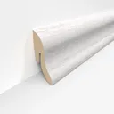 KRONOTEX Sockelleiste Dekor D 3201 Trend Eiche Weiß 0