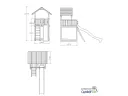 SchefferToys Spielturm Mia 1 3