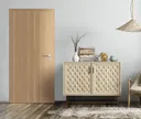 HORI Schallschutztür Wohnungseingangstür CPL Eiche natur SK1 Vollspan Rundkante 1