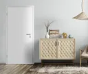 HORI Schallschutztür Wohnungseingangstür Weißlack SK2 Vollspan Eckkante 1