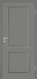 HORI Zimmertür Estella 2 Lavagrau RAL7037 lackiert Röhrenspan Designkante 0