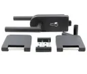 HORI Glastür Komplettset 8 mm ESG 4 Streifen matt 10