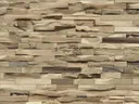 INDO Echtholz Wandverkleidung 3D Holzverblender Beachwood Natur 2