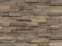 INDO Echtholz Wandverkleidung 3D Holzverblender Slimwood Stone Washed 2