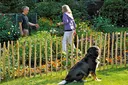 TETZNER & JENTZSCH Vorgartenzaun Haselnuss Zaunpfahl 3