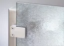 HORI Glaszaun Glassichtschutz Tür inkl. Bohrungen Struktur Chinchilla 0