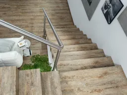 tilo Klick-Vinylboden ROBUSTO Eiche Westside Holzoptik synchron Landhausdiele 0
