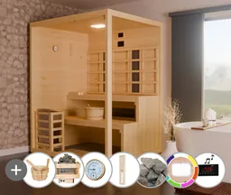 HORI Kombisauna Infrarot Sauna Riga 0