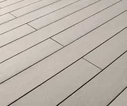 Lignodur terrafina Terrassendielen WPC Massiv XL glatt gebürstet Kiesel 21 x 196mm 0