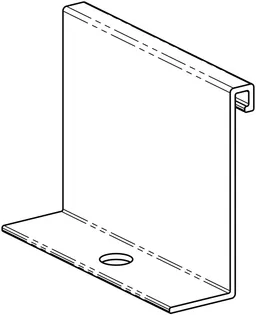 Lignodur terrafina Bodenanker für Unterkonstruktion Aluminium Schwarz  80x160mm 0