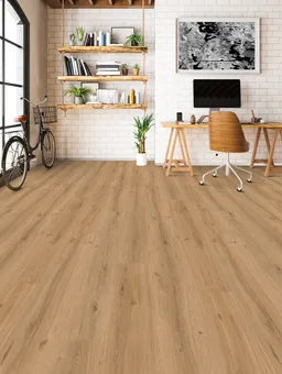 ZIRO Klick-Vinylboden Vinylan Hydro Amber Oak Landhausdiele 0