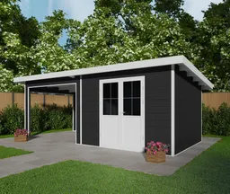 HORI Gartenhaus WPC Modern Line 0