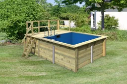 Karibu Pool Premium Steck- / Schraubsystem Rechteckig 0