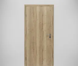 HORI Schallschutztür Wohnungseingangstür CPL Eiche Modern aufrecht SK1 Designkante Vollspan 0