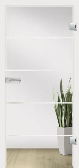 Licht & Harmonie Glastür 8 mm ESG Modell Atos 0