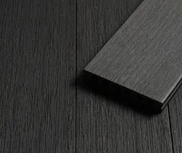 HORI Terrassendielen WPC Safety Schutzummantelung anthrazit modern grob strukturiert/glatt gebürstet 23 x 143 mm 0