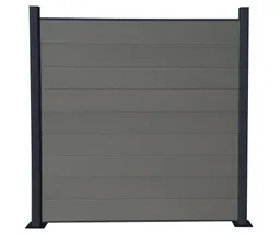 HORI WPC Sichtschutzzaun Stecksystem Safety Schutzummantelung 0
