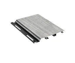 HORI Aluminium Fassadenverkleidung Grau Holzstruktur 0
