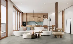 Gerflor Klick-Vinylboden Senso Premium Rigid Acoustic Pepper Taupe Fliese 0