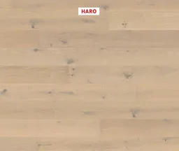 HARO Parkett 4000 Eiche lichtweiß strukturiert Landhausdiele 0