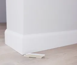 HORI Kunststoff Sockelleiste EPS Hamburger Profil weiß 0