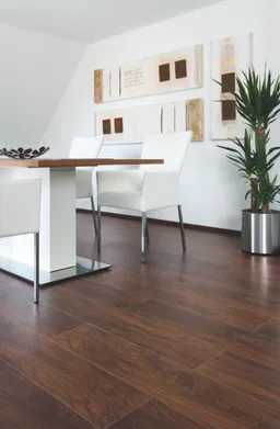 ZIRO Klick-Vinylboden Vinylan plus HDF Black Walnut Herlev Landhausdiele 0