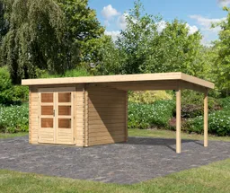 Karibu Gartenhaus Bastrup 0