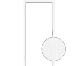 HORI Zierbekleidung CPL Eiche weiß strukturiert mit verlängerter Feder Designkante 0