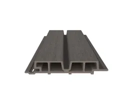 NewTechWood Fassadenprofil Castellatio Silver Grey 33 x 215 mm 0
