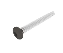 NewTechWood Fassadenprofil Castellatio PRO Schrauben-Set silber grau 4,2 x 38 mm 0