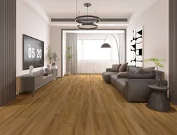 HORI Klebe-Vinylboden massiv Elephantskin Eiche Holzstruktur Landhausdiele 0