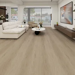 HORI Klick-Hartvinylboden Rigid SPC Eiche John Tyler hellbraun gekälkt Landhausdiele Holzstruktur 0